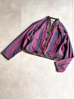<img class='new_mark_img1' src='https://img.shop-pro.jp/img/new/icons14.gif' style='border:none;display:inline;margin:0px;padding:0px;width:auto;' />Newment 80's china button shirt jacket No.6