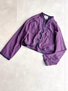 <img class='new_mark_img1' src='https://img.shop-pro.jp/img/new/icons14.gif' style='border:none;display:inline;margin:0px;padding:0px;width:auto;' />Newment 80's china button shirt jacket No.5