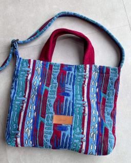 <img class='new_mark_img1' src='https://img.shop-pro.jp/img/new/icons14.gif' style='border:none;display:inline;margin:0px;padding:0px;width:auto;' />Newment 70's vintage pile gown BAG No.18