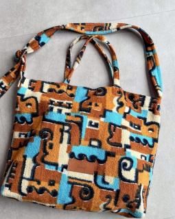 <img class='new_mark_img1' src='https://img.shop-pro.jp/img/new/icons14.gif' style='border:none;display:inline;margin:0px;padding:0px;width:auto;' />Newment 70's vintage pile gown BAG No.12