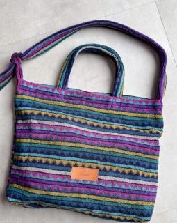 <img class='new_mark_img1' src='https://img.shop-pro.jp/img/new/icons14.gif' style='border:none;display:inline;margin:0px;padding:0px;width:auto;' />Newment 70's vintage pile gown BAG No.11