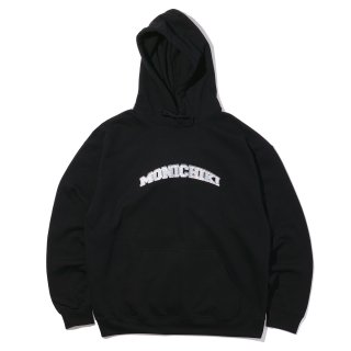 MONICHIKI x INTERBREED “BLING Logo Hoodie” / Black