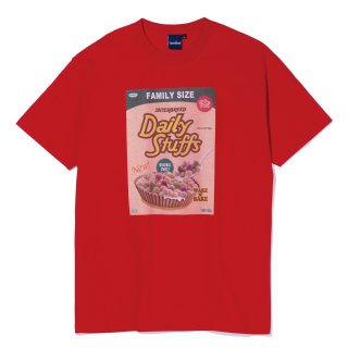 Daily Cereal SS Tee / Red