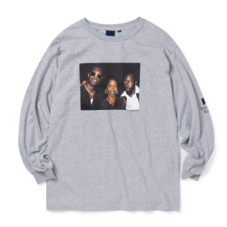 Ernie Paniccioli for INTERBREED “The Fugees Colored LS Tee” / H.Grey