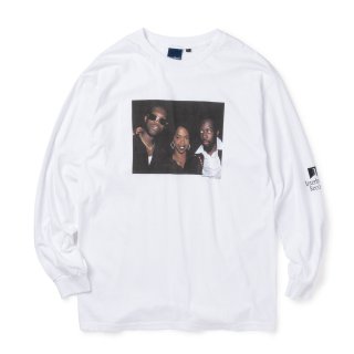Ernie Paniccioli for INTERBREED “The Fugees Colored LS Tee” / White