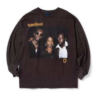 Ernie Paniccioli for INTERBREED “The Fugees Washed LS Tee” / Black