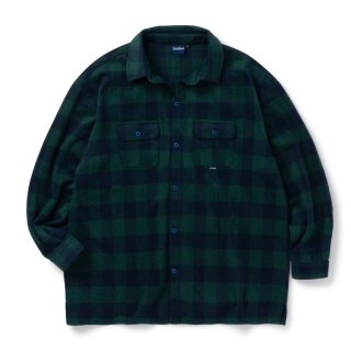 Farmer’s Plaid Shirts Jacket / Green