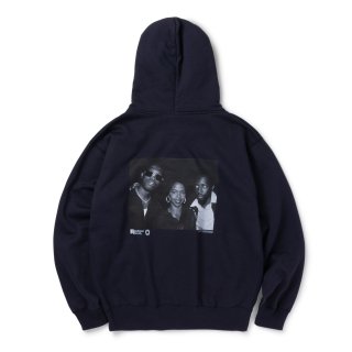 Ernie Paniccioli for INTERBREED “The Fugees Zip -up Heavy Hoodie” / Navy