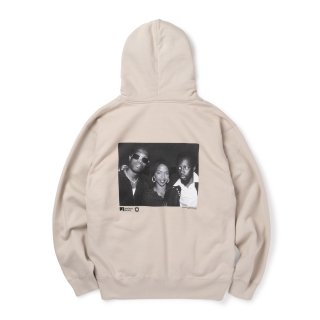 Ernie Paniccioli for INTERBREED “The Fugees Zip -up Heavy Hoodie” / Sand