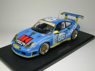 1/18 ポルシェ 911 GT3R デイトナ24時間 GTクラス優勝 2002 #66<br>