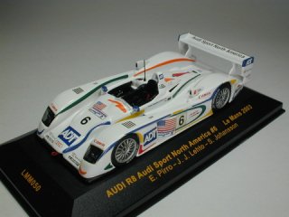 1/43 アウディ R8 Audi Sport North America ル・マン24時間 3位 2003 #6<br>