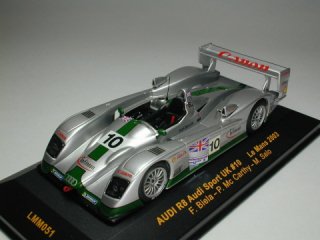 1/43 アウディ R8 Audi Sport UK ル・マン24時間 2003 #10<br>