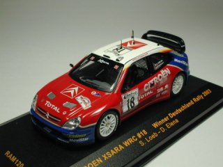 1/43 シトロエン クサラ WRC ドイチェランドラリー 優勝 2003 #18 S.Loeb D.Elena<br>