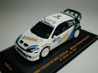 1/43 フォード フォーカス RS WRC EVO3 フィンランドラリー 優勝 2003 #4 M.Martin M.Park<br>