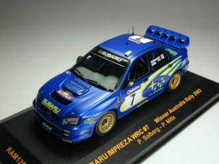 1/43 スバル インプレッサ WRC オーストラリアラリー 優勝 2003 #7 P.Solberg P.Mills<br>