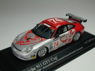 1/43 ポルシェ 911 GT3 'Cup' デイトナ24時間 2004 #74<br>