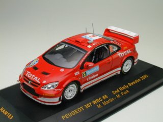 1/43 ץ硼 307 WRC ꡼ǥ 2 2005 #8 M.Martin M.Park<br>