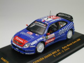 1/43 シトロエン クサラ WRC ラリー・モンテカルロ 2位 2006 #1 S.Loeb D.Elena<br>