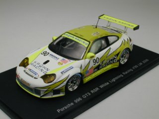 1/43 ポルシェ 996 GT3 RSR White Lightning Racing ル・マン24時間 2006 #90<br>