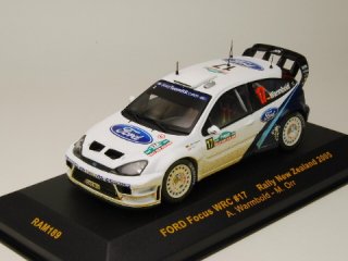 1/43 フォード フォーカス WRC ラリー・ニュージーランド 2005 #17 A.Warmbold M.Orr 泥はね仕様<br>