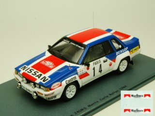 1/43 ニッサン 240RS WRC ラリー・モンテカルロ 1984 #14 T.Kaby K.Gormley<br>