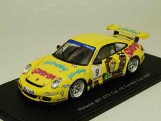 1/43 ݥ륷 997 GT3 Cup Scooby-Doo 顦å 2007 #9<br>