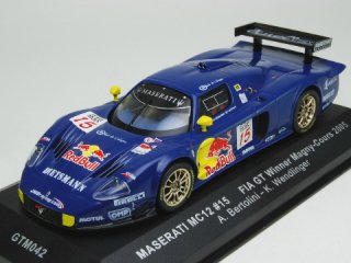 1/43 マセラティ MC12 JMB Racing FIA-GT マニクール 優勝 2005 #15<br>
