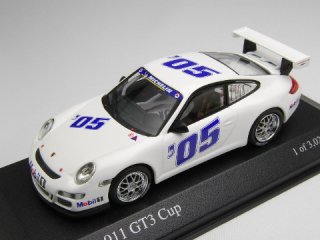 1/43 ポルシェ 911 GT3 カップ プレゼンテーション 2005 ホワイト<br>