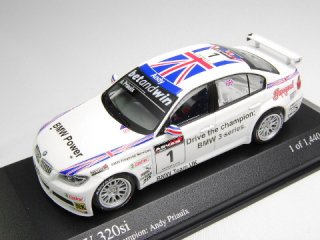 1/43 BMW 320Si 'BMW TEAM UK' WTCC 年間チャンピオン 2006 #1<br>