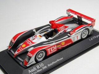1/43 アウディ R10 TDI Audi Sport North America ル･マン24時間 6位 2008 #1<br>