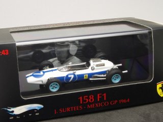 1/43 フェラーリ 158 F1 NART メキシコGP 2位 1964 #7 J.サーティース<br>