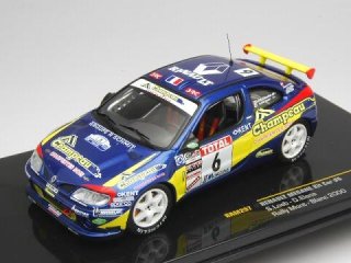 1/43 ルノー メガーヌ キットカー ラリー・モンブラン 2000 #6 S.Loeb<br>
