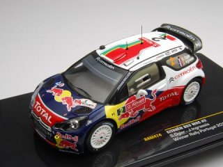 1/43 シトロエン DS3 WRC ラリー・ポルトガル 優勝 2011 #2 S.Ogier<br>