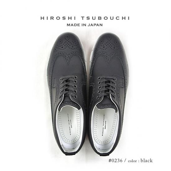 HIROSHI TSUBOUCHI ヒロシツボウチ 日本製 本革 ウイングチップ HIROSHI TSUBOUCHI ヒロシツボウチ 日本製 本革 ウイングチップ