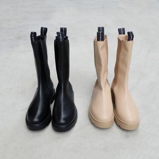 FABIO RUSCONI ファビオルスコーニ サイドゴアハーフブーツ （fabio6259）