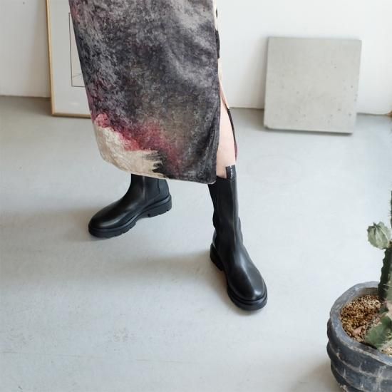 FABIO RUSCONI ファビオルスコーニ サイドゴアハーフブーツ （fabio6259）