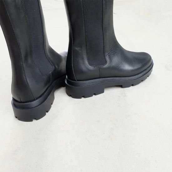 FABIO RUSCONI ファビオルスコーニ サイドゴアハーフブーツ （fabio6259）