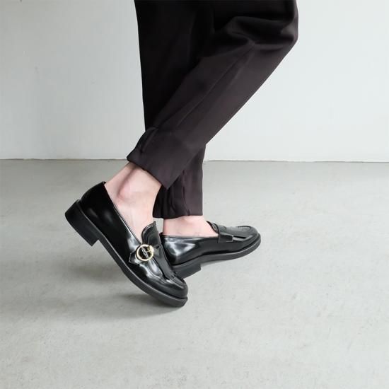 Luca Grossi made in Italy／キルトコインローファー（luca-k037m）