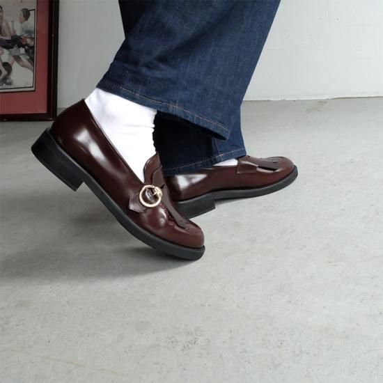 Luca Grossi made in Italy／キルトコインローファー（luca-k037m）