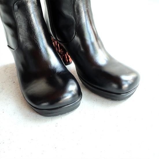 MANA マナ 本革 ロングブーツ （mana539020）