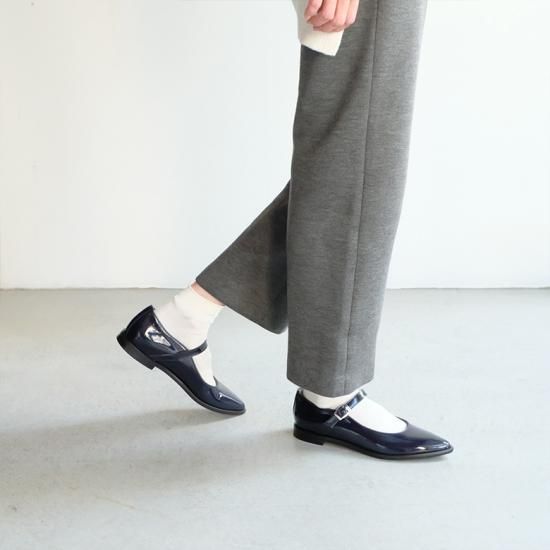 STEFANO GAMBA エナメル革ストラップシューズ (gamba201)