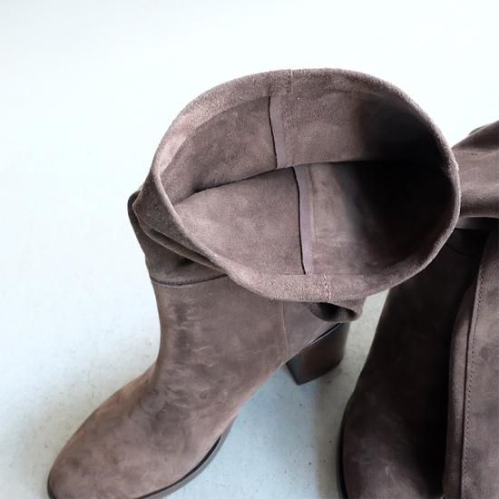 FABIO RUSCONI ファビオルスコーニ ロングブーツ ヒール（fabio