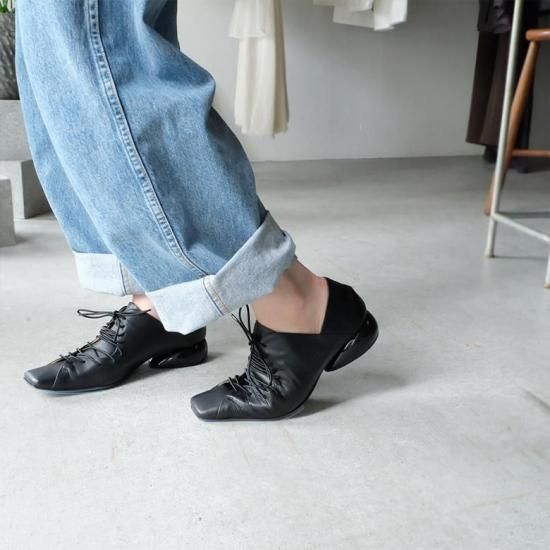 MANA マナ 10ホールレースアップパンプス （mana511098）