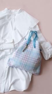 Tweed Bag (ツイード巾着バッグ) - charmantsac Tweed Bag (ツイード巾着バッグ) - charmantsac