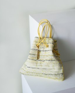 Tweed Bag （ツイード巾着バッグ） - charmantsac