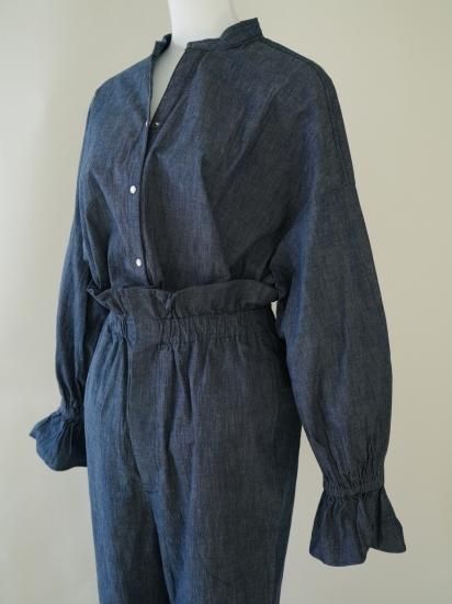 デニムセットアップ パンツ - charmantsac デニムセットアップ パンツ - charmantsac