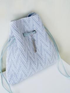 Tweed Bag (ツイード巾着バッグ) - charmantsac Tweed Bag (ツイード巾着バッグ) - charmantsac