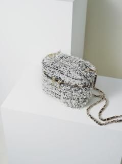 Vanity Bag（ツイードヴァニティバッグ） - charmantsac
