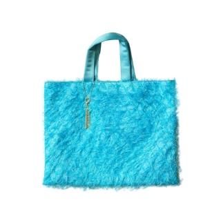 フリンジトート グリーン M - charmantsac