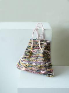 Tweed Bag (ツイード巾着バッグ) - charmantsac Tweed Bag (ツイード巾着バッグ) - charmantsac